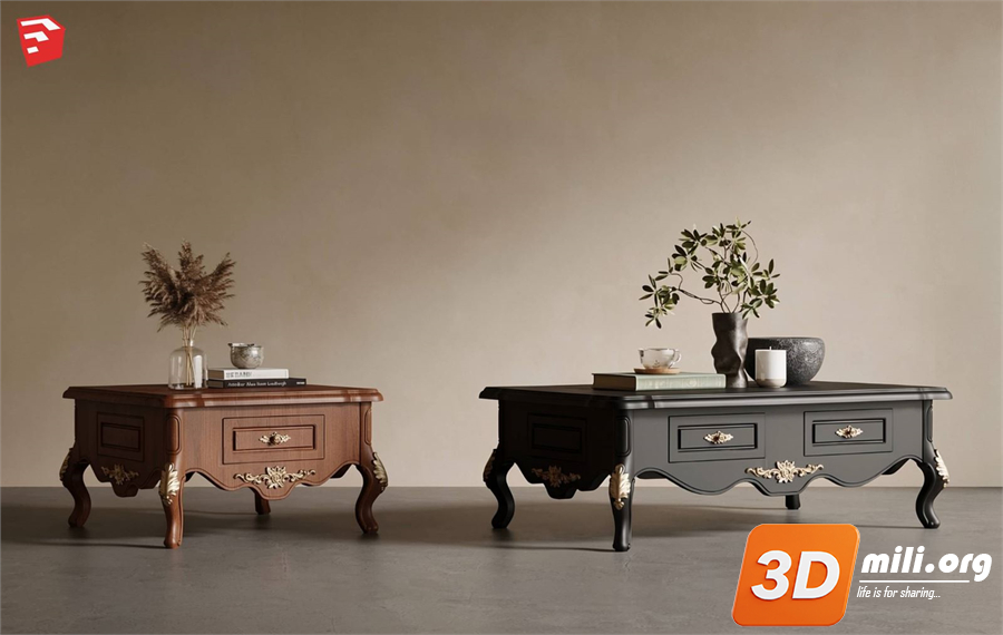Coffee Table Skp Files